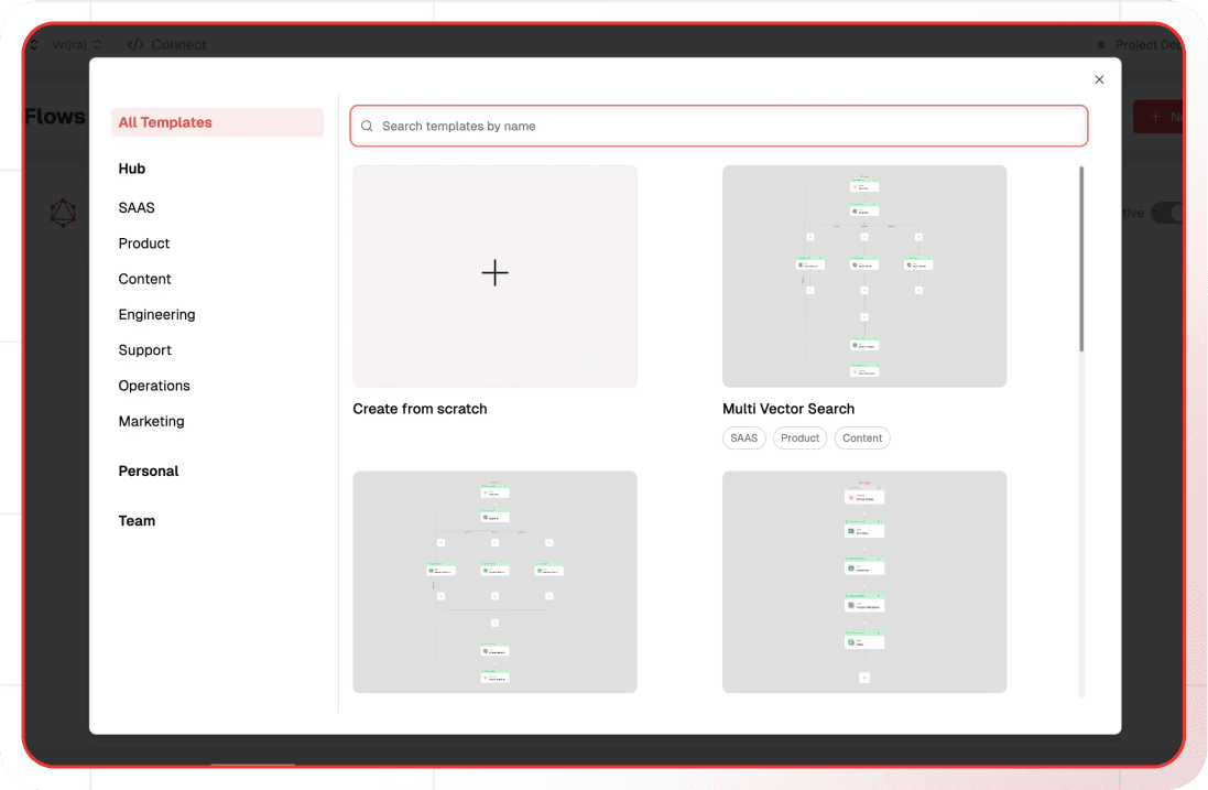 Flow selection