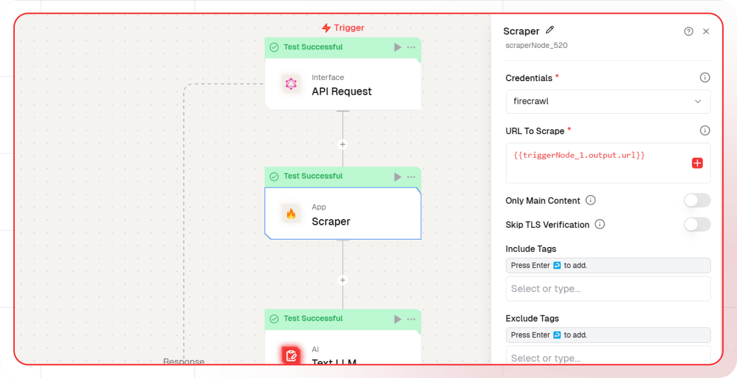 Node Text Gen Config