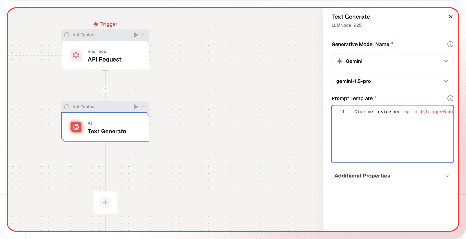 Node Text Gen