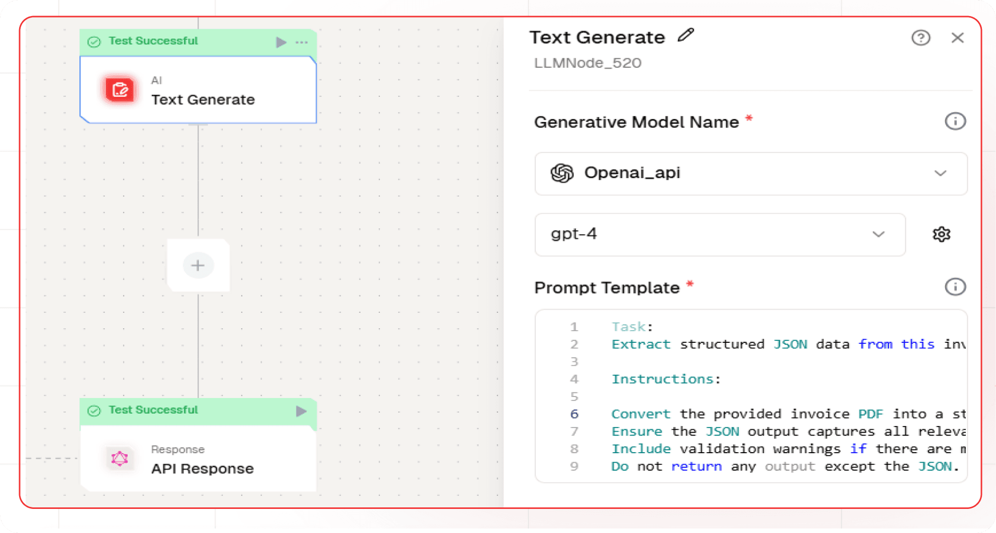 Node Text Gen