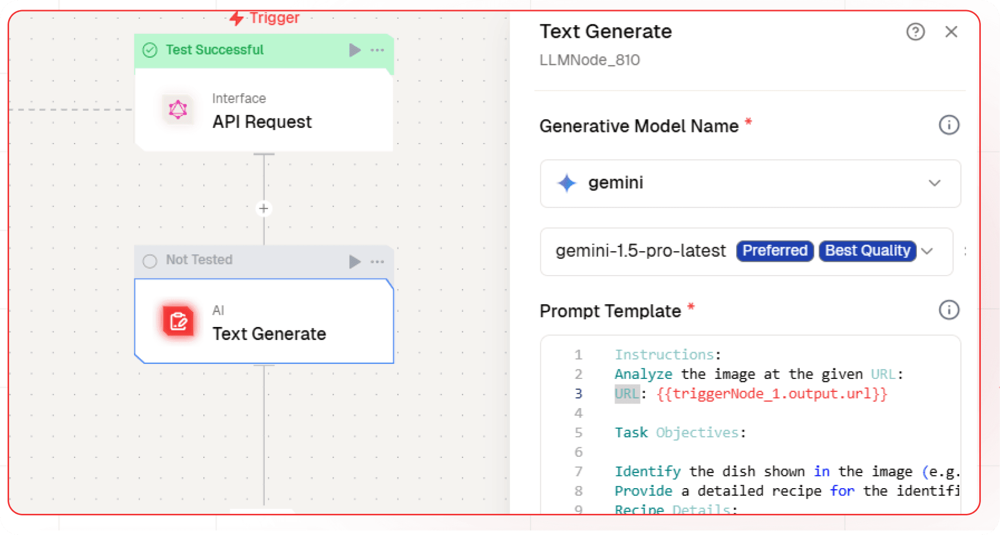 Node Text Gen