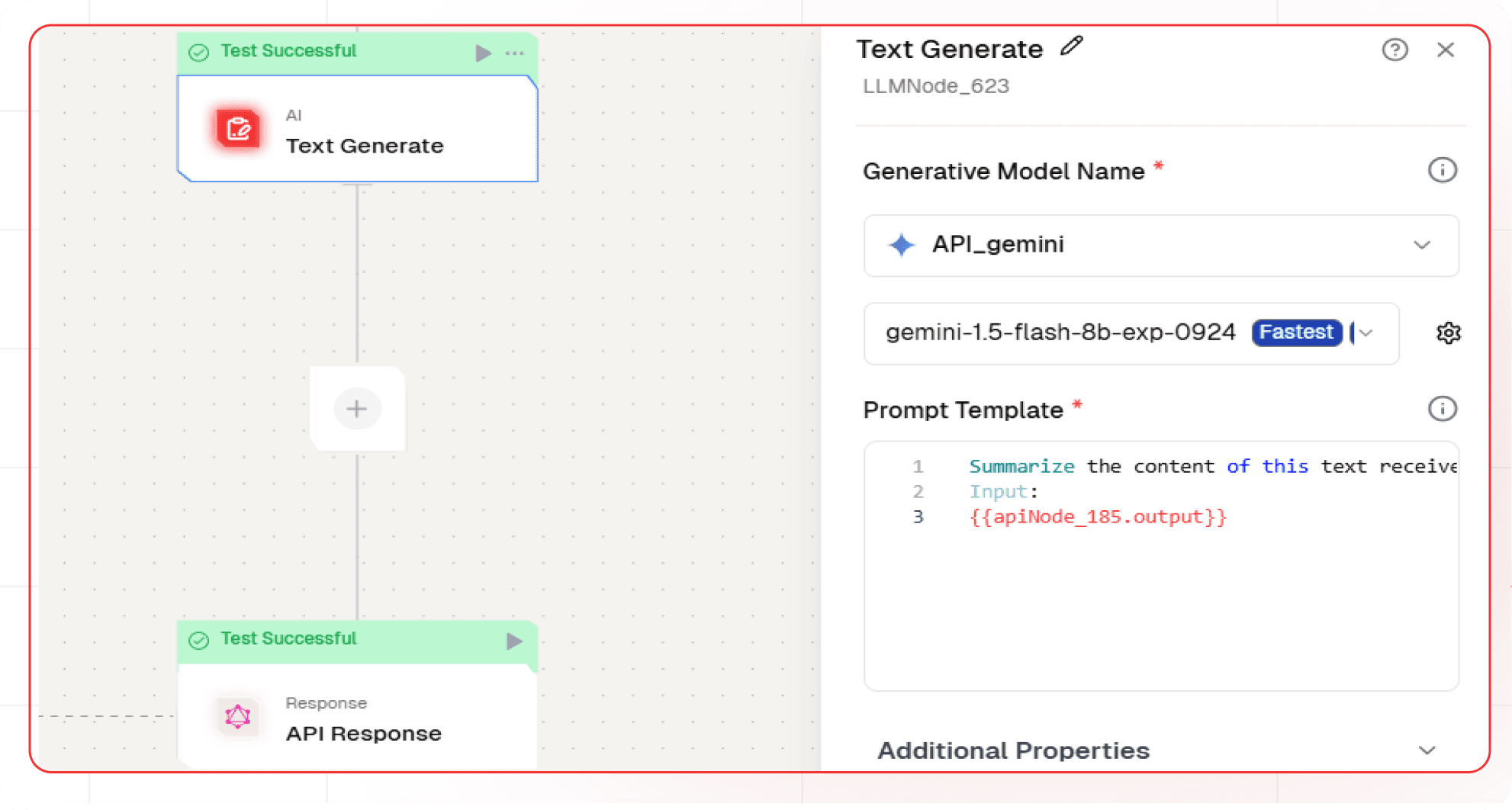 Node Text Gen