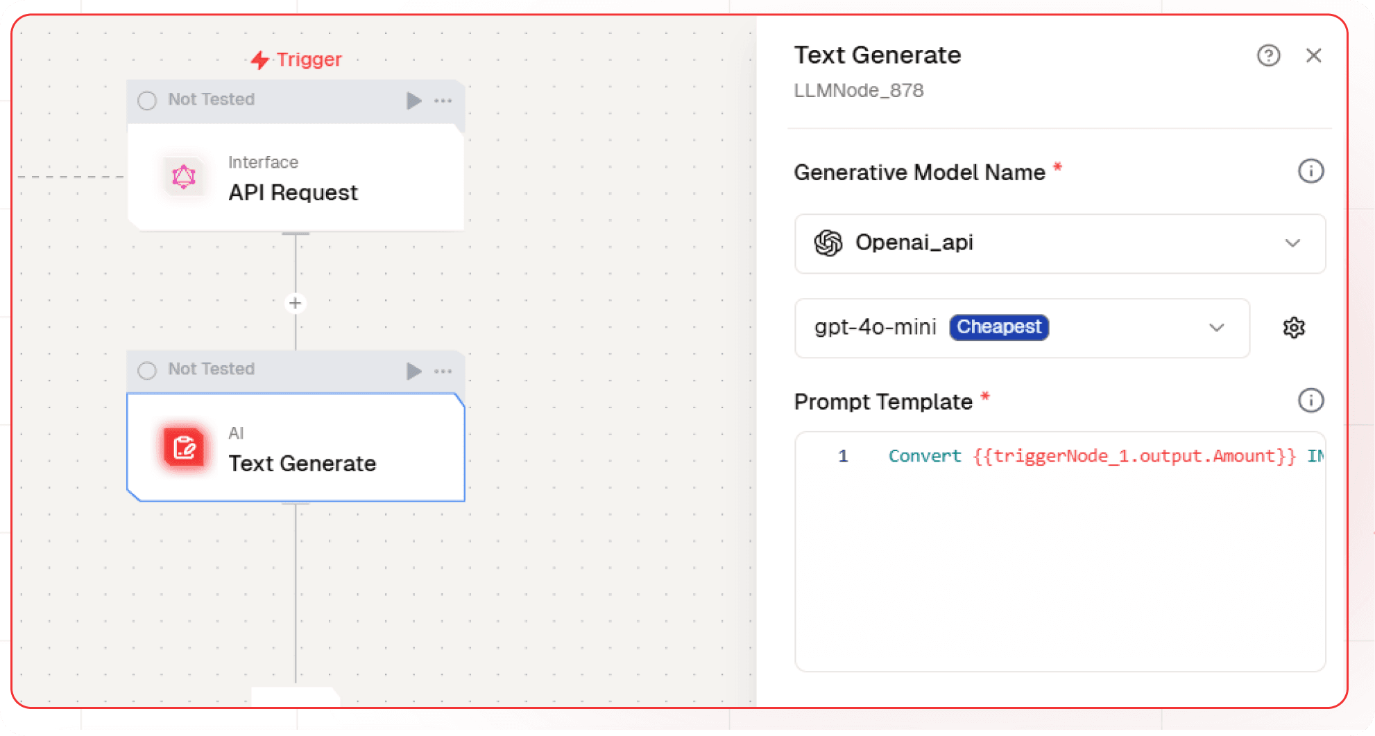 Node Text Gen