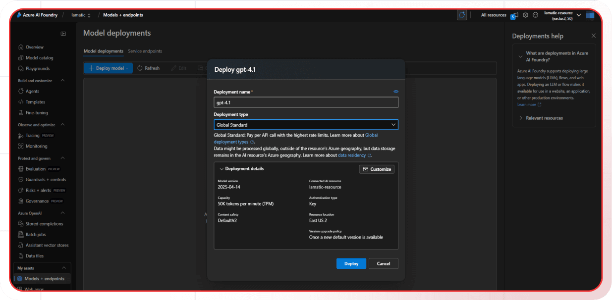 azure foundry resource