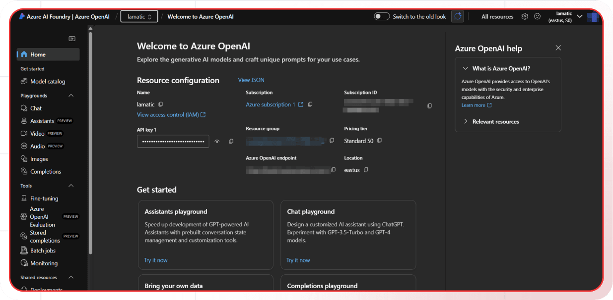 azure openai