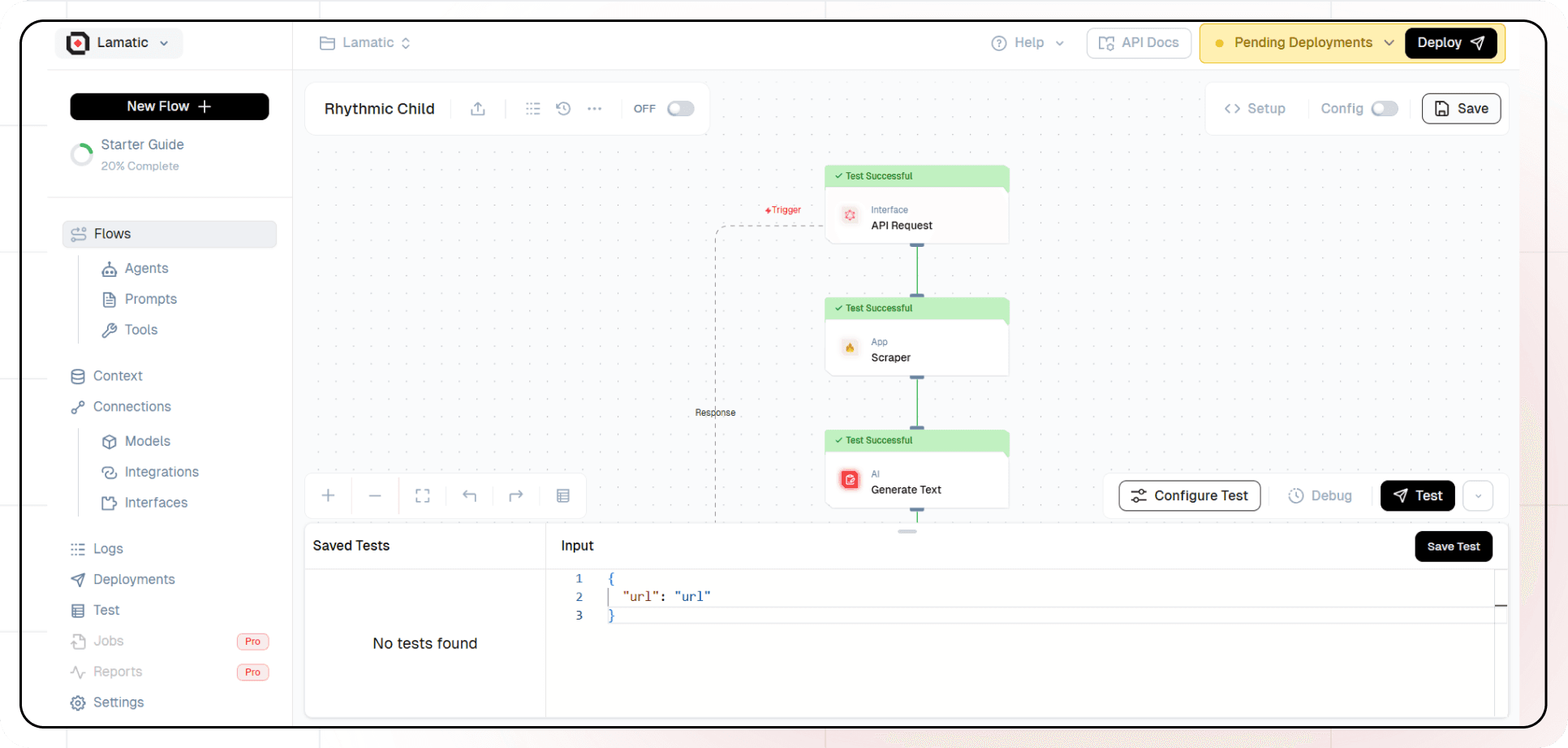 Node Text Gen Config